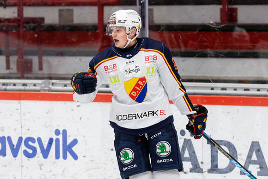 Djurgårdens Rhett Rakhshani jublar