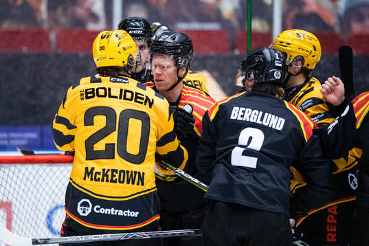 Skellefteås Roland McKeown och Brynäs Nicklas Danielsson