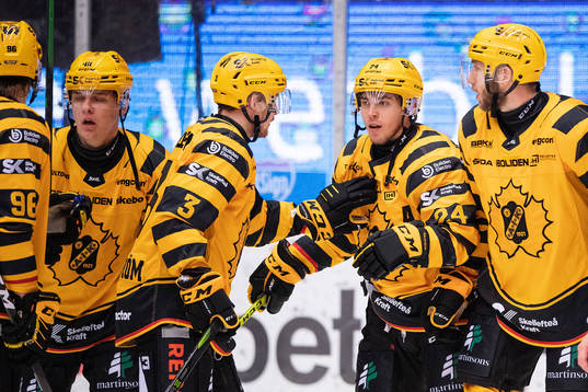 Skellefteås Andreas Wingerli jublar