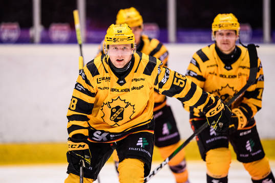 Skellefteås Oskar Nilsson jublar