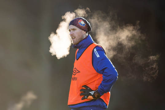 Örgrytes målvakt Fredrik Andersson