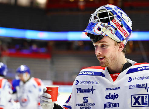 Oskarshamns målvakt Tex Williamsson