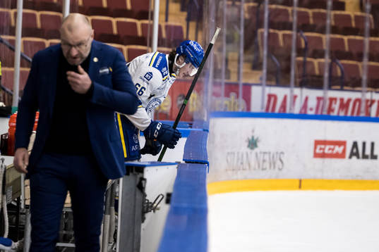 Leksands Nils Åman deppar