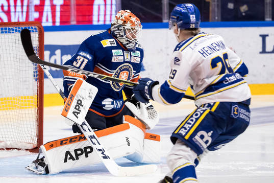 Växjös målvakt Erik Källgren