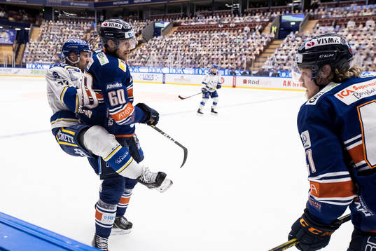 Leksands Marek Hrivik och Växjös Erik Josefsson