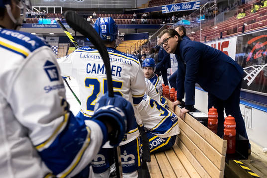 Leksands tränare Björn Hellkvist