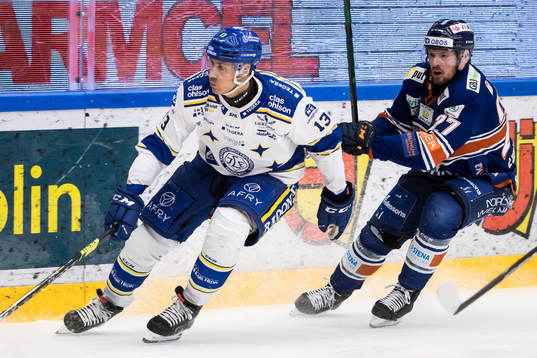 Leksands Jon Knuts och Växjös Martin Lundberg