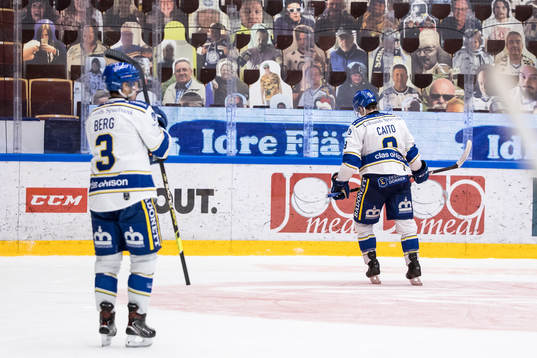 Leksands August Berg och Matt Caito deppar