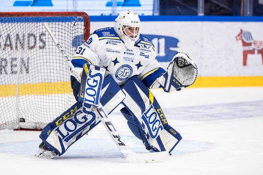 Leksands målvakt Isak Posch