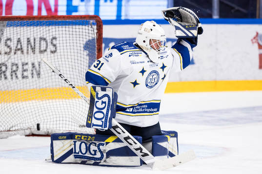 Leksands målvakt Isak Posch