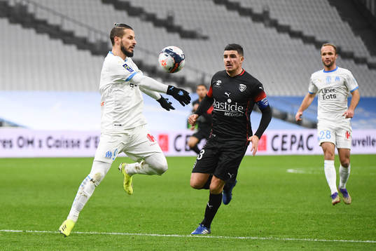 Anthony BRIANCON of Nimes and Dario BENEDETTO of Marseille
