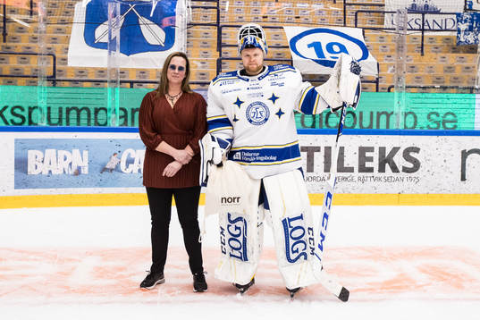 Leksands målvakt Janne Juvonen utsedd tillmatchen lirare