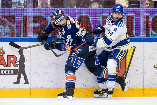 Växjös Martin Lundberg och Leksands Oskar Lang