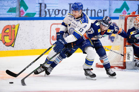 Leksands Jon Knuts och Växjös Martin Lundberg