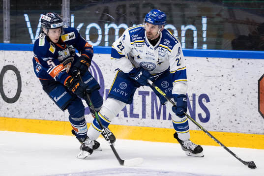Växjös Juuso Vainio och Leksands Marek Hrivik