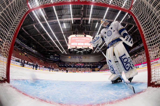 Leksands målvakt Janne Juvonen