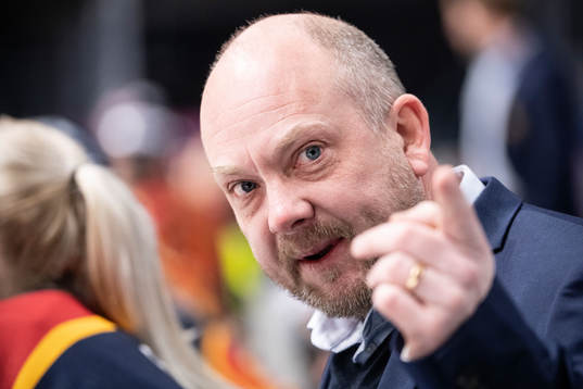 Djurgårdens tränare Rickard Hårdstam