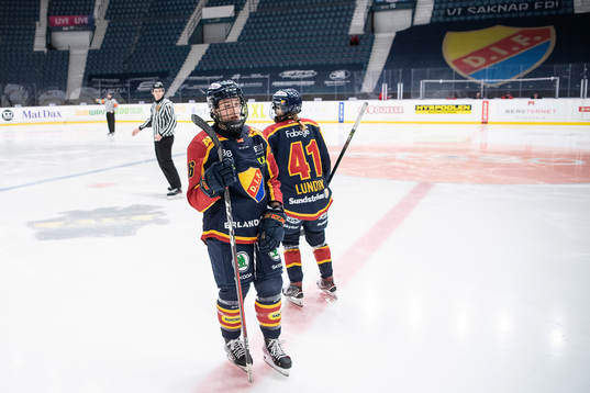 Djurgårdens Sarah Bujold deppar