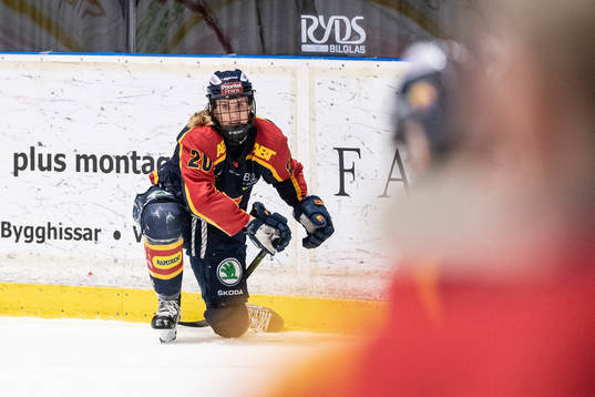 Djurgårdens Karoline Pedersen deppar