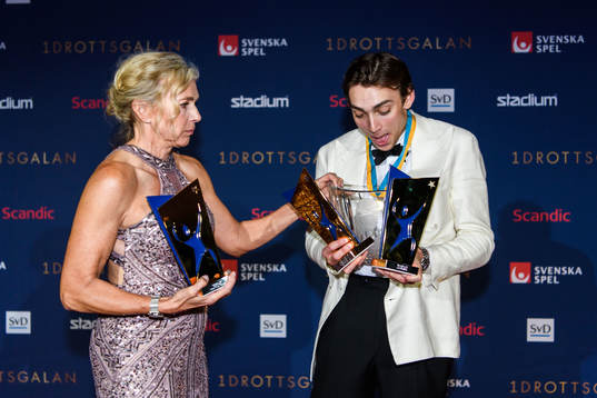 Bläddra bland fler bilder av Idrottsgalan 2021