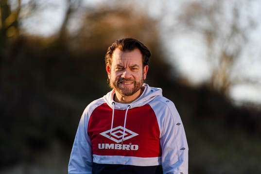Jack Majgaard Jensen, head coach of Vålerenga poses for a