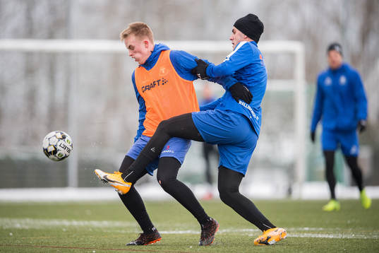 Totte Holmkvist och Bozidar Velickovic