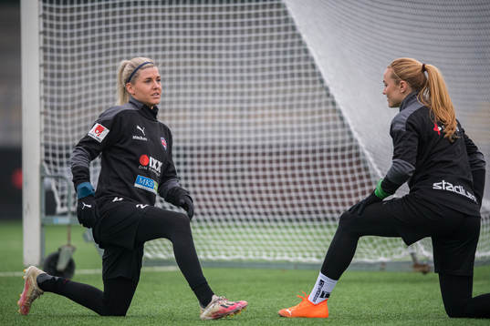 Olivia Schough och Glodis Perla Viggosdottir
