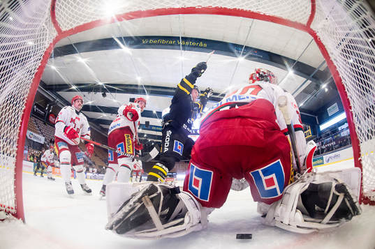 Västerås Fredrik Johansson jublar
