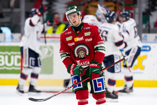 Frölundas Filip Johansson deppar