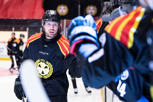Brynäs John Nyberg jublar
