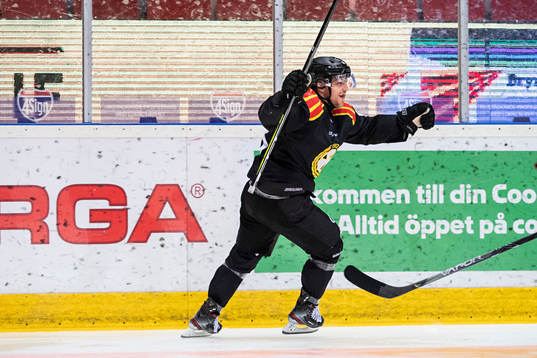 Brynäs Jadeon Descheneau jublar