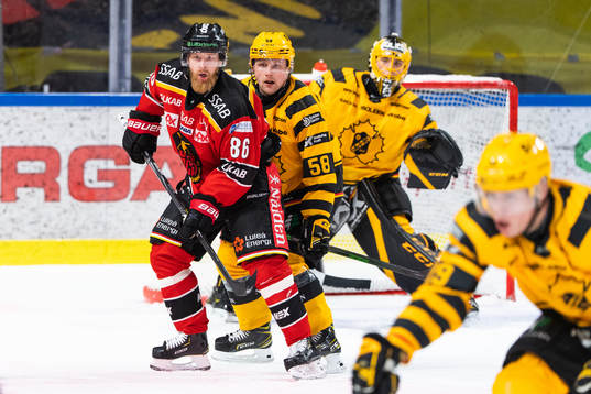 Luleås Linus Klasen och Skellefteås Oskar Nilsson