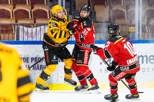 Skellefteås Arvid Lundberg och Luleås Pontus Själin