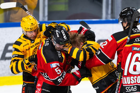 Skellefteås Joakim Lindström, Luleås Eddie Larsson och
