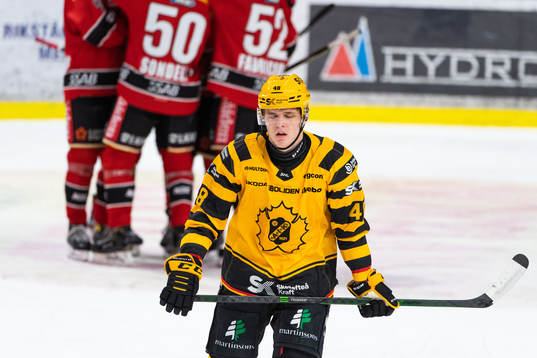 Skellefteås Jonatan Berggren deppar