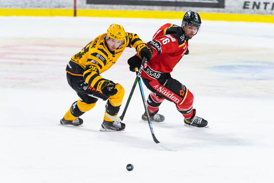 Skellefteås Jesper Frödén och Luleås Niklas Olausson