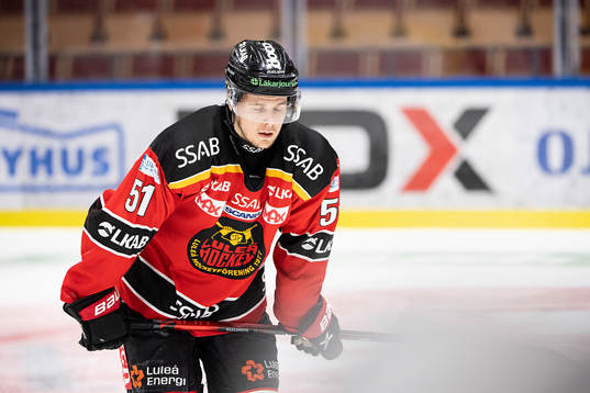 Luleås Filip Hållander deppar
