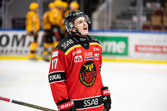 Luleås Isac Brännström deppar