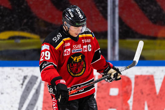 Luleås Erik Gustafsson deppar