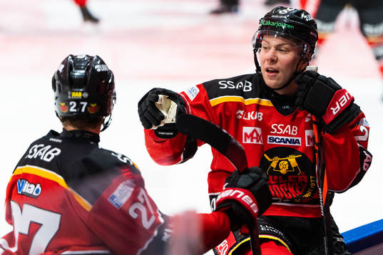 Luleås Nils Lundkvist och Erik Gustafsson