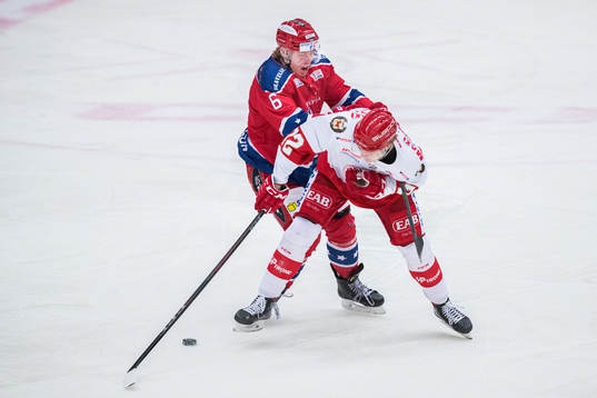 Huddinges Alexander Svensson och Trojas Carl-Johan Sjögren