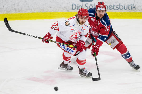 Trojas Måns Hansson och Huddinges Fabian Lundh