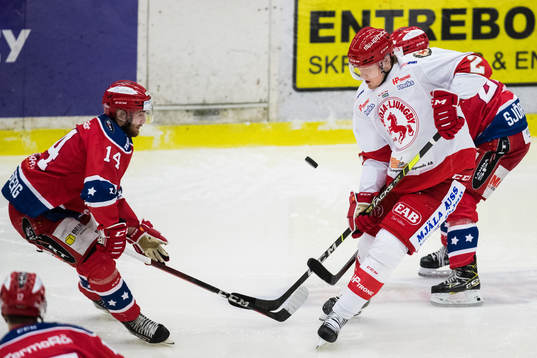 Huddinges Simon Wassberg och Trojas Linus Andersson