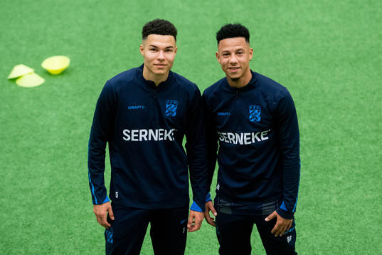 Alexander Jallow och Tobias Sana