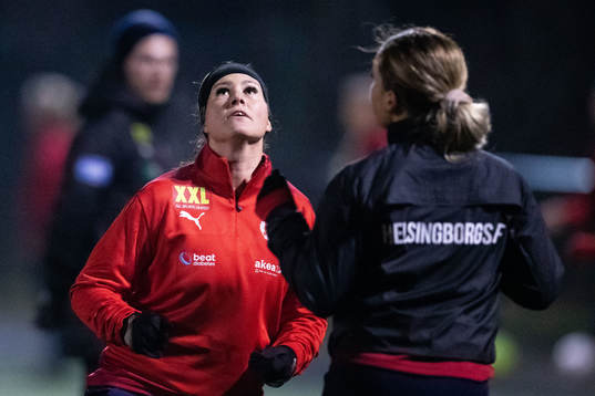 Helsingborgs spelande assisterande tränare Mia Westerblad