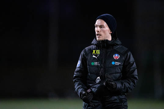 Helsingborgs tränare Kristoffer Schönbeck