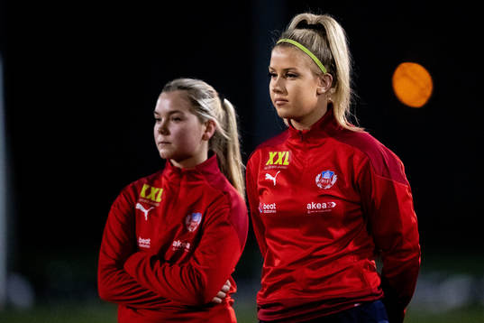 Helsingborgs Nathalie Ekholm och Matilda Relke