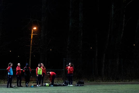Helsingborgs spelare i grupp om 8 personer