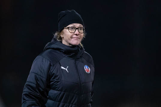 Helsingborgs lagledare Linda Armtoft