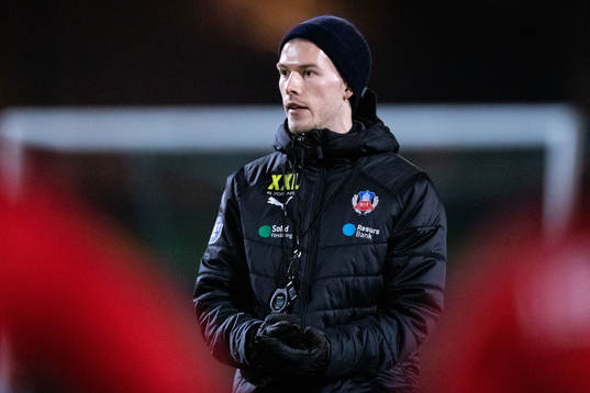 Helsingborgs tränare Kristoffer Schönbeck